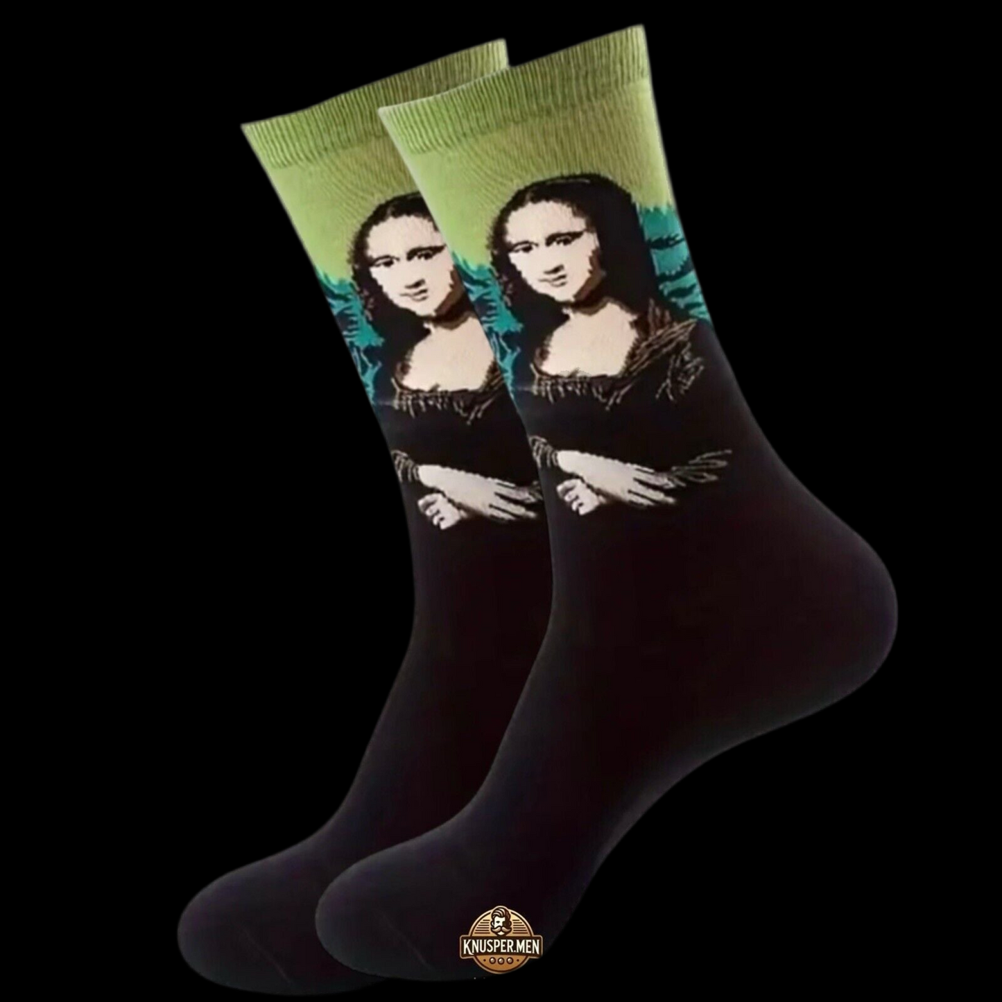 Funny Socken - MONA LISA - Einheitsgröße / 1 Paar
