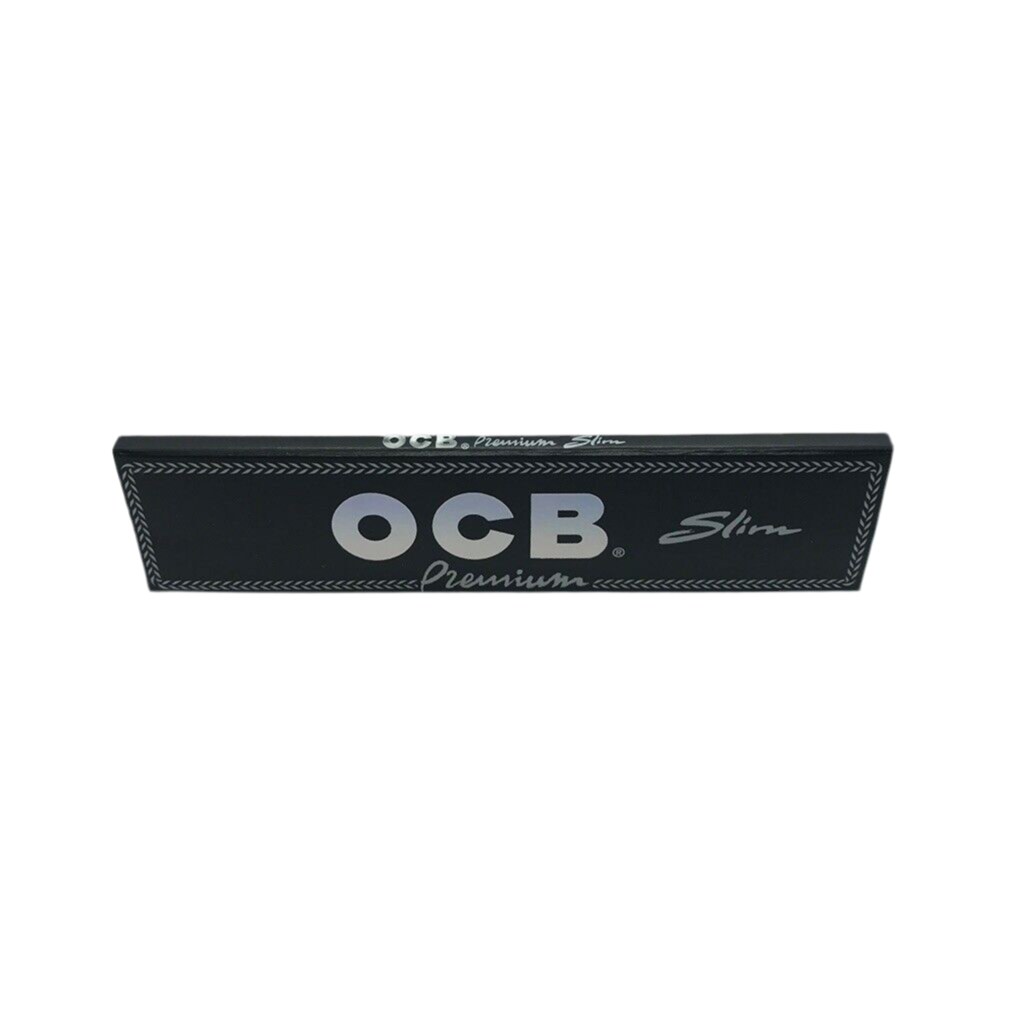 OCB Slim Long 50 x 32 - Blättchen Schwarz | Ganze Box | King Size