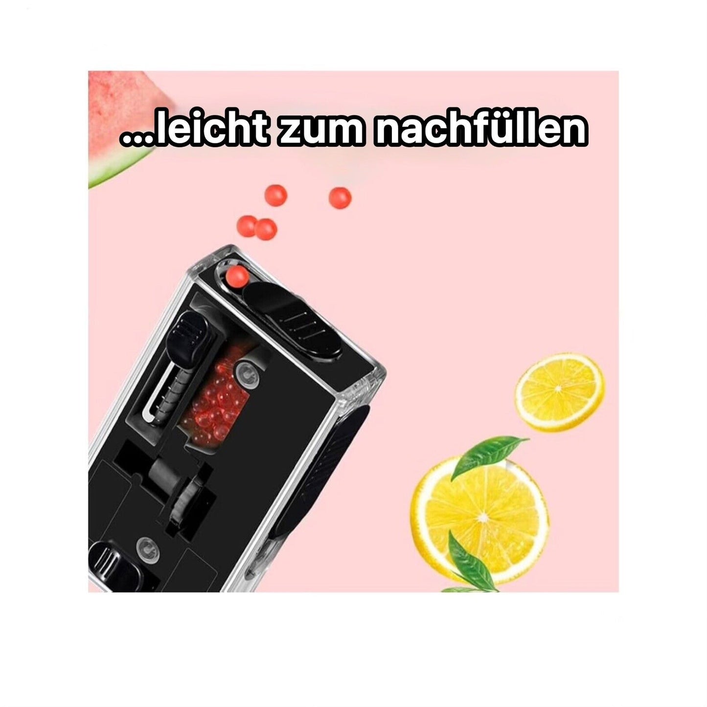 1x - Zigarettenbox DIY Zigaretten Aroma Kapseln - Spender / Kapselfüller (Grün)