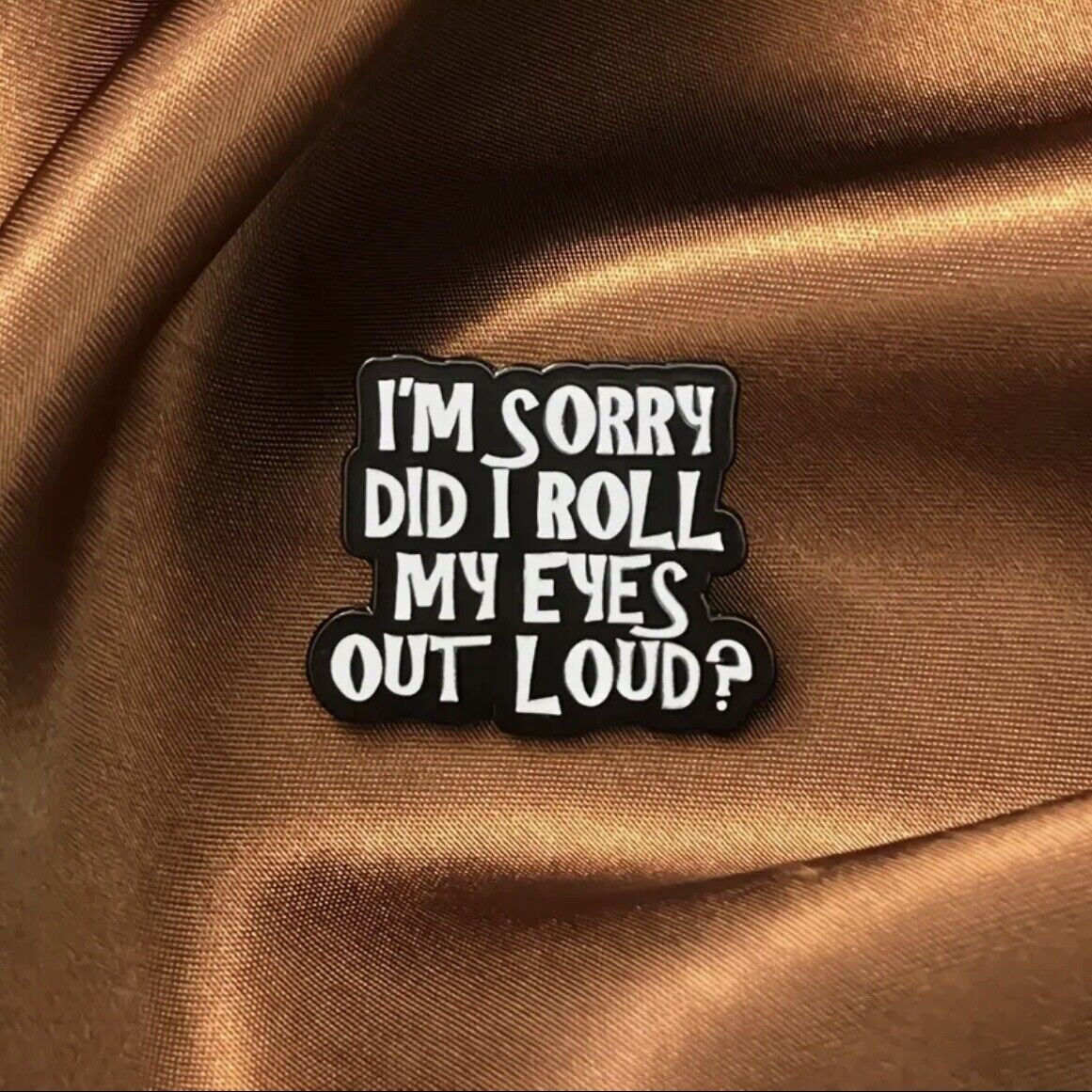 Vintage Pin - ”QUESTION“ - Accessoires for Freshness