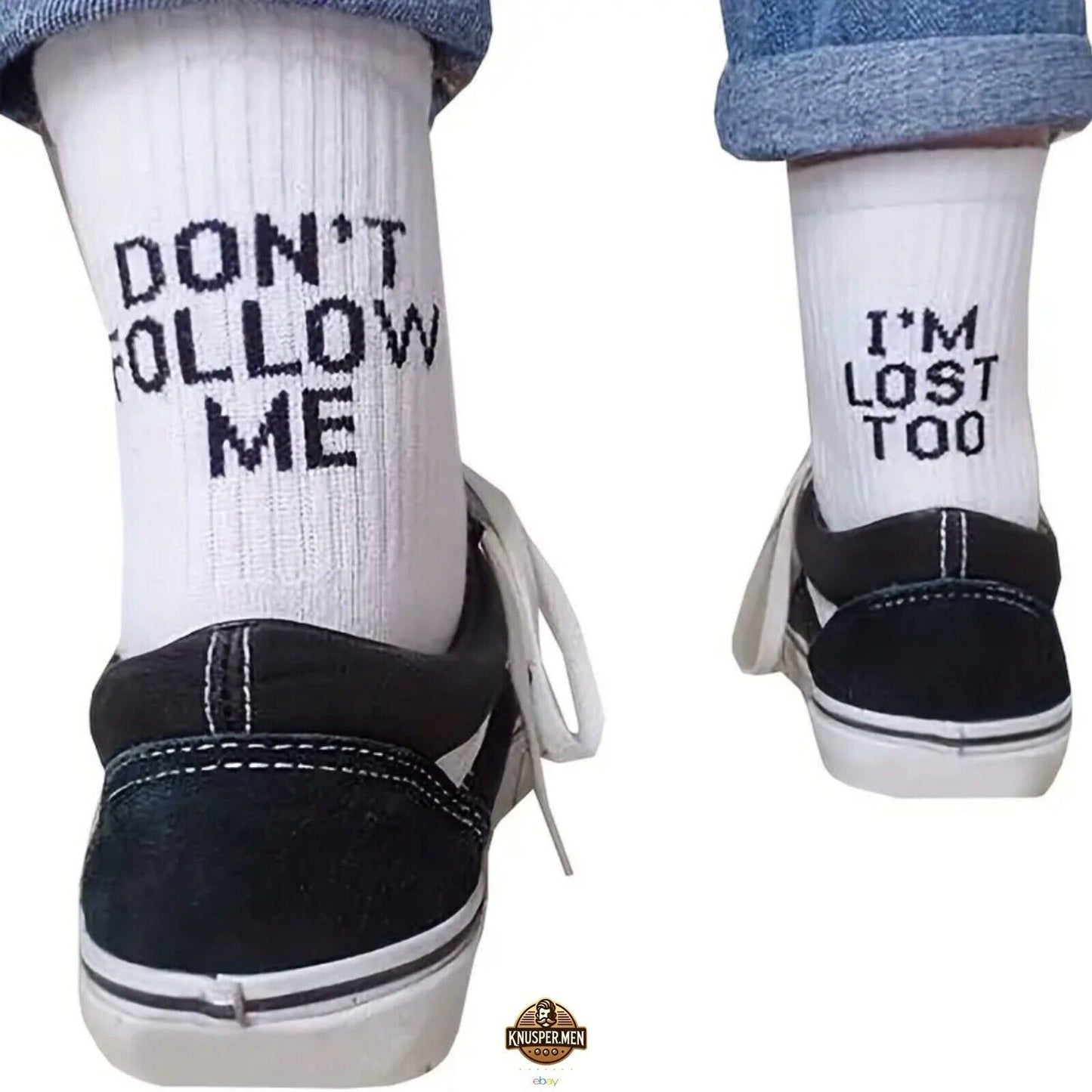 Funny Socken - I‘M LOST - Einheitsgröße / 1 Paar
