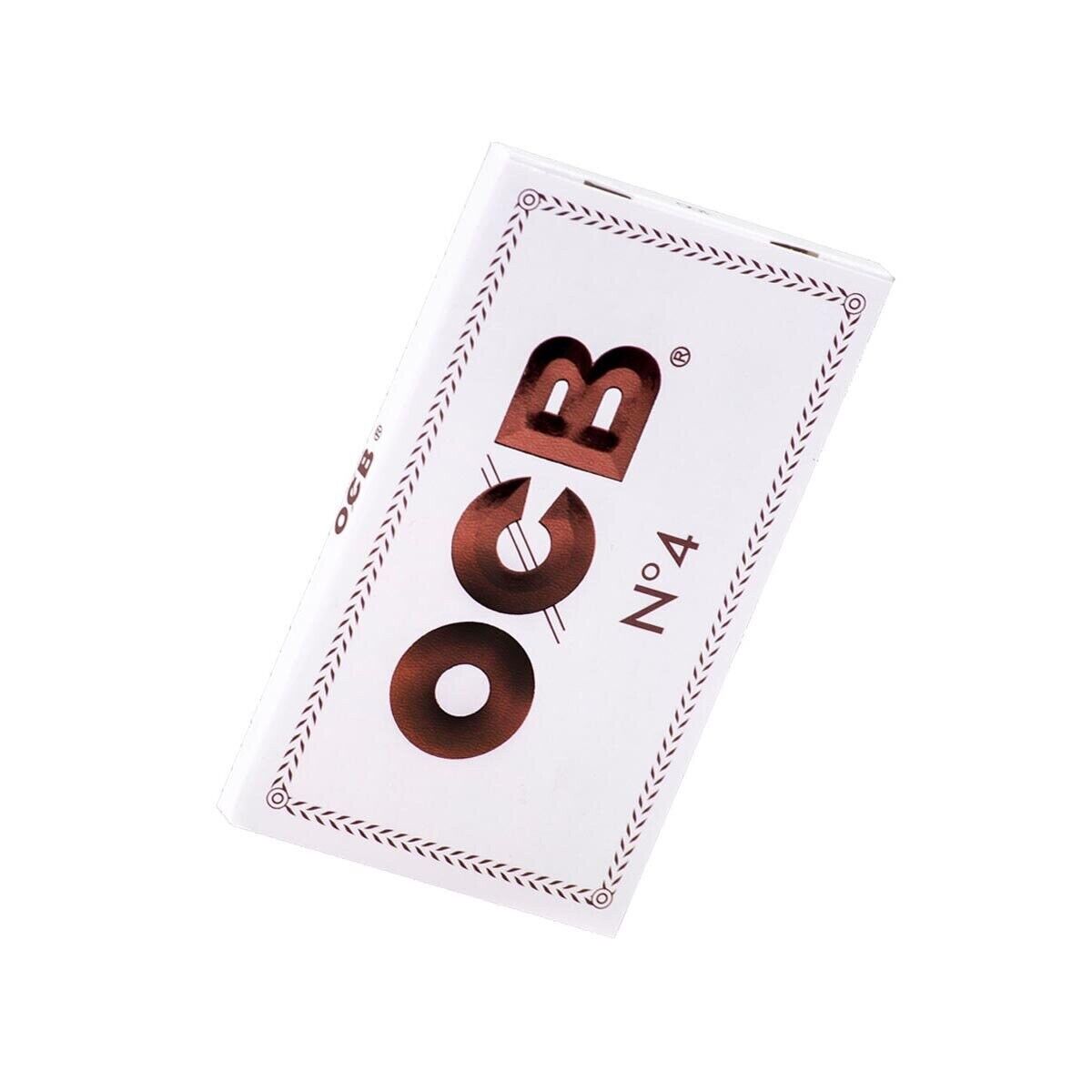 OCB weiß kurz No.4 Papers Blättchen Drehpapier 25 Hefte à 100 Blatt