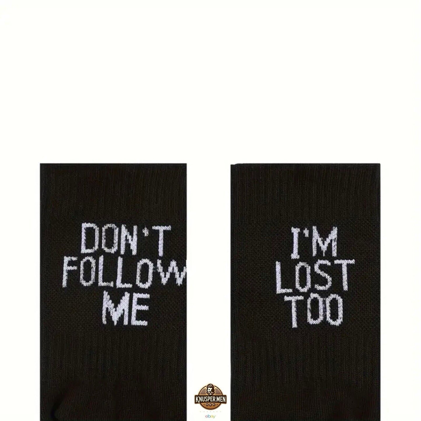 Funny Socken - I‘M LOST - Einheitsgröße / 1 Paar