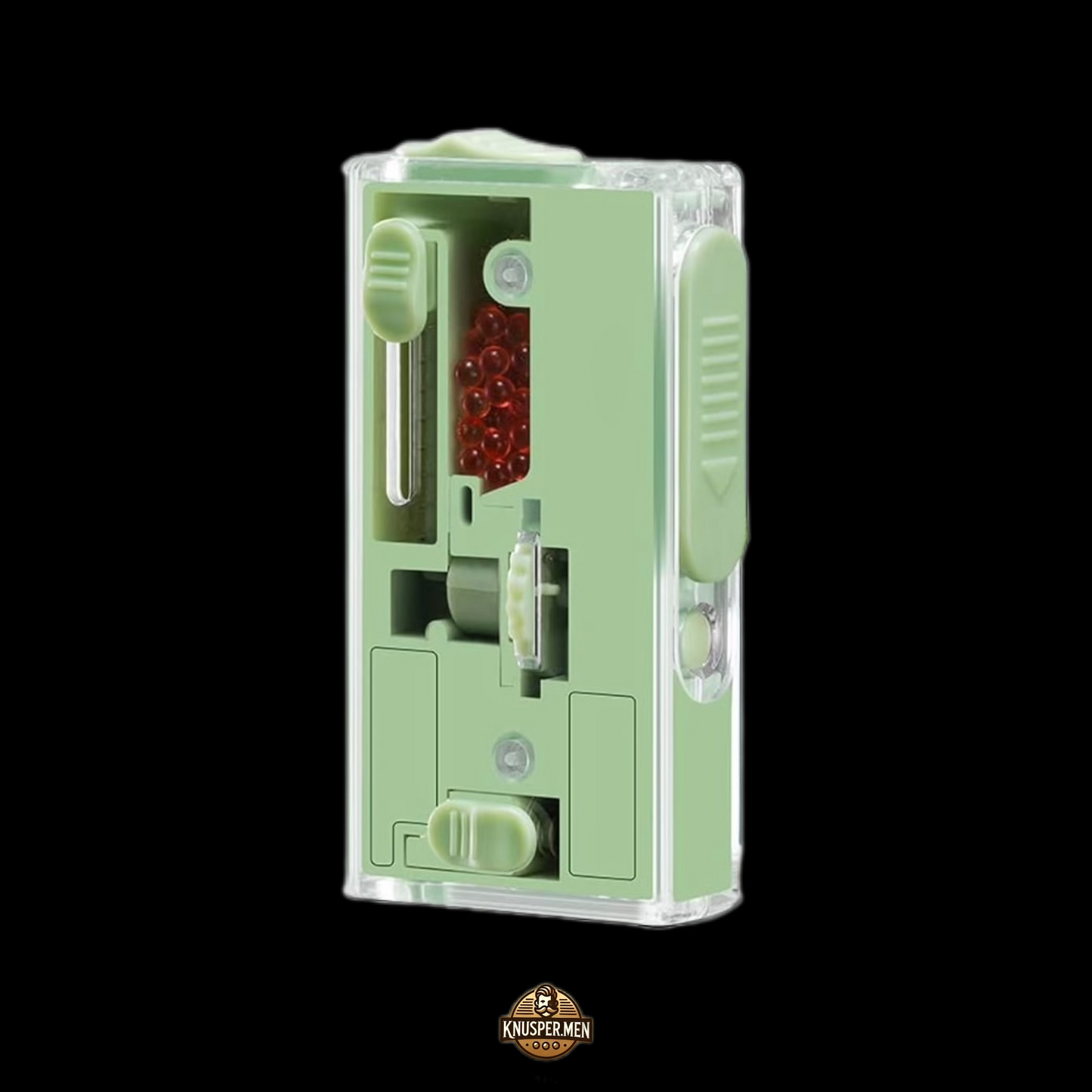 1x - Zigarettenbox DIY Zigaretten Aroma Kapseln - Spender / Kapselfüller (Grün)