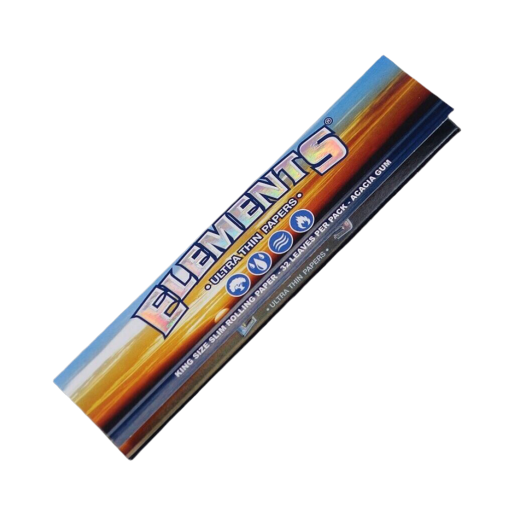 Elements King Size Slim Zigarettenpapier - 50 Heftchen a 32 Blättchen