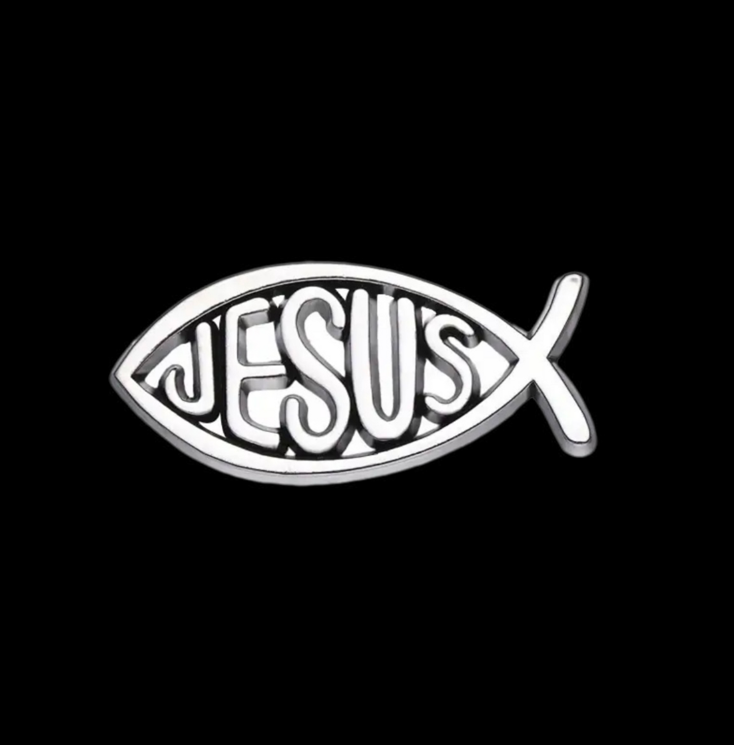 Vintage Pin - " Holy JESUS " - Accessoires for Freshness