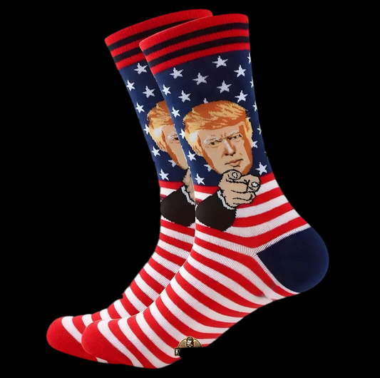 Funny Socken - TRUMP - Einheitsgröße / 1 Paar