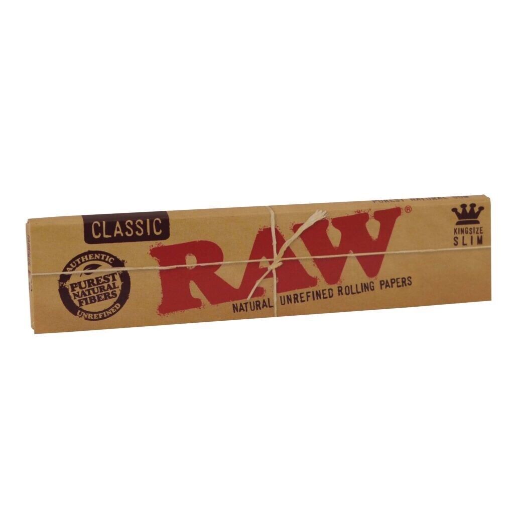 Raw Classic Size Papiere mit 50 Packungen - Braun