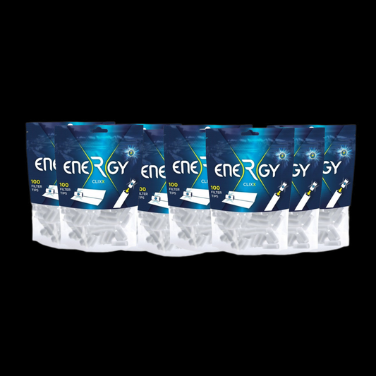10x 100er Energy Plus CLIXX Filter Tips  (ein Gebinde)